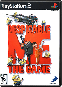 Despicable Me PAL Playstation 2  box art